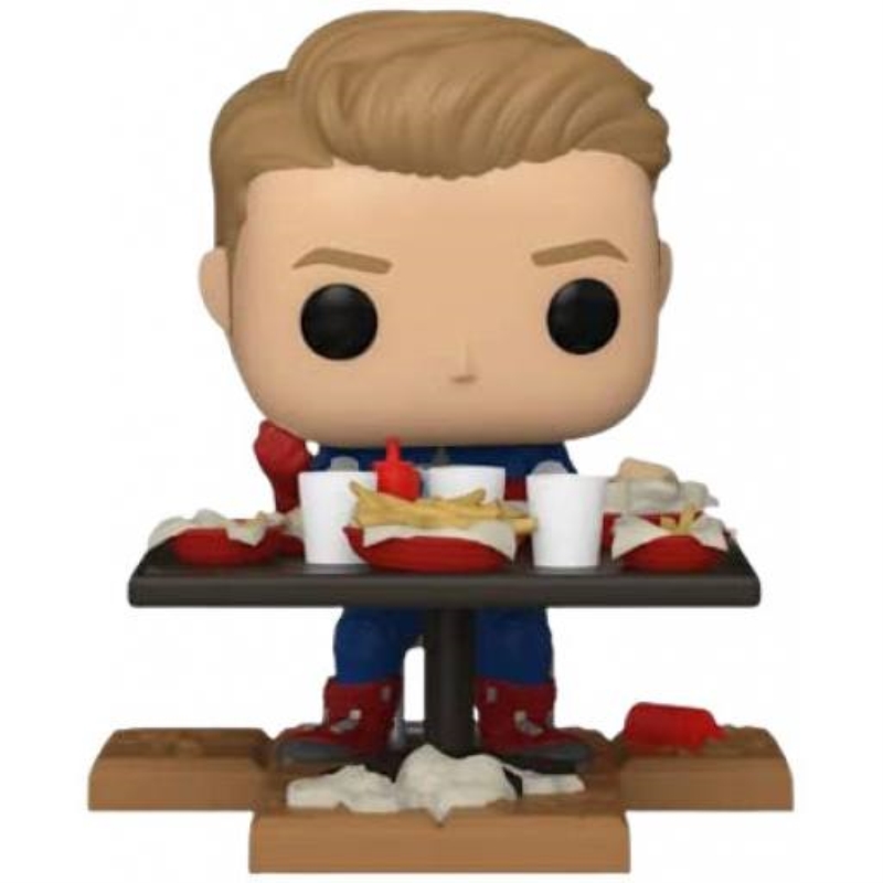 FUNKO ACTION FIGURES FUNKO POP CAP AMERICA SHAWARMA DELUXE FUNKO ACTION FIGURES FUNKO POP CAP AMERICA SHAWARMA DELUXE